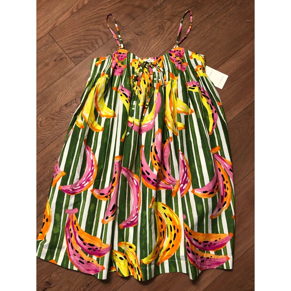 Woman's Free Assembly Banana/Plantain Dress Size XS